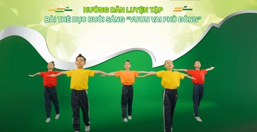 Bộ GD-ĐT ban hành video luyện tập thể dục buổi sáng cho học sinh tiểu học