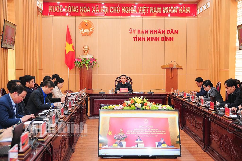 Hội nghị trực tuyến toàn quốc đánh giá 2 năm thực hiện Đề án 06 của Chính phủ