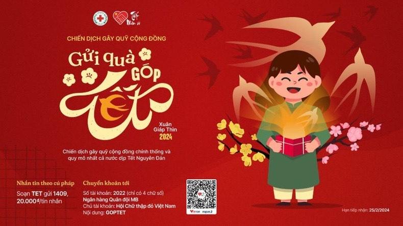 Phát động chiến dịch "Gửi quà Góp Tết" trên toàn quốc