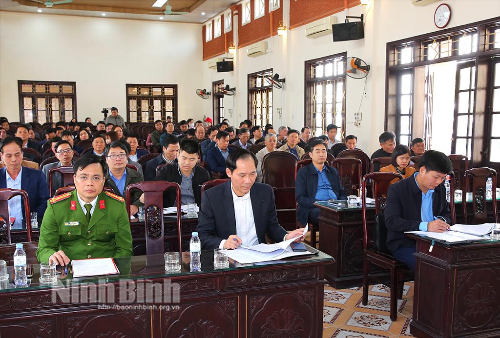 Yên Khánh triển khai kế hoạch sản xuất vụ Xuân 2024