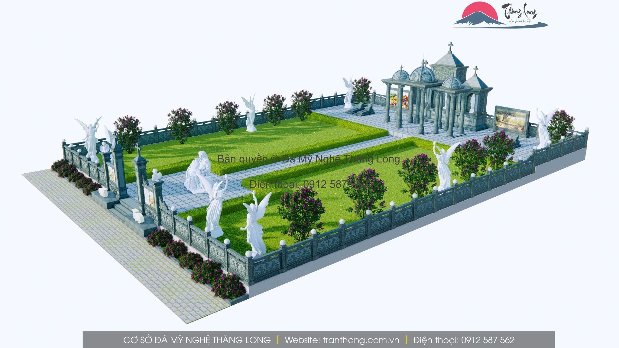 Mẫu lăng mộ đá đẹp - Đá mỹ nghệ Thăng Long sản xuất thi công lăng mộ đá, đá mỹ nghệ đẹp trên toàn quốc