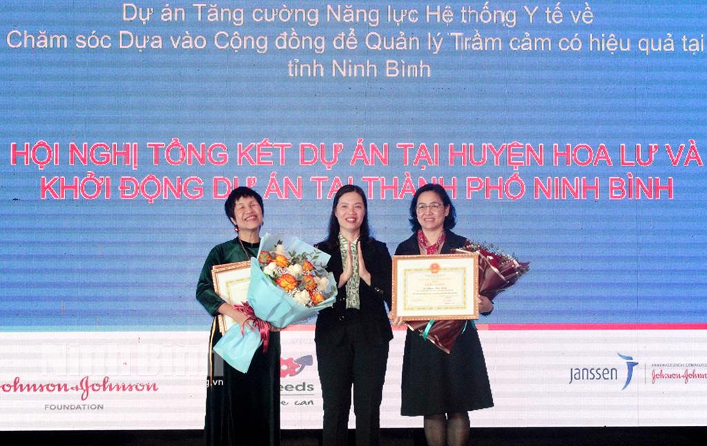 Tổng kết dự án "Tăng cường năng lực hệ thống y tế về chăm sóc dựa vào cộng đồng để quản lý trầm cảm"