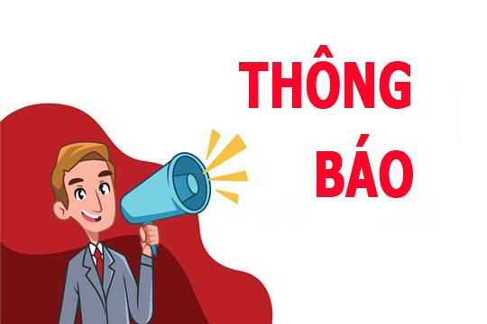 Thông báo đấu giá quyền sử dụng đất