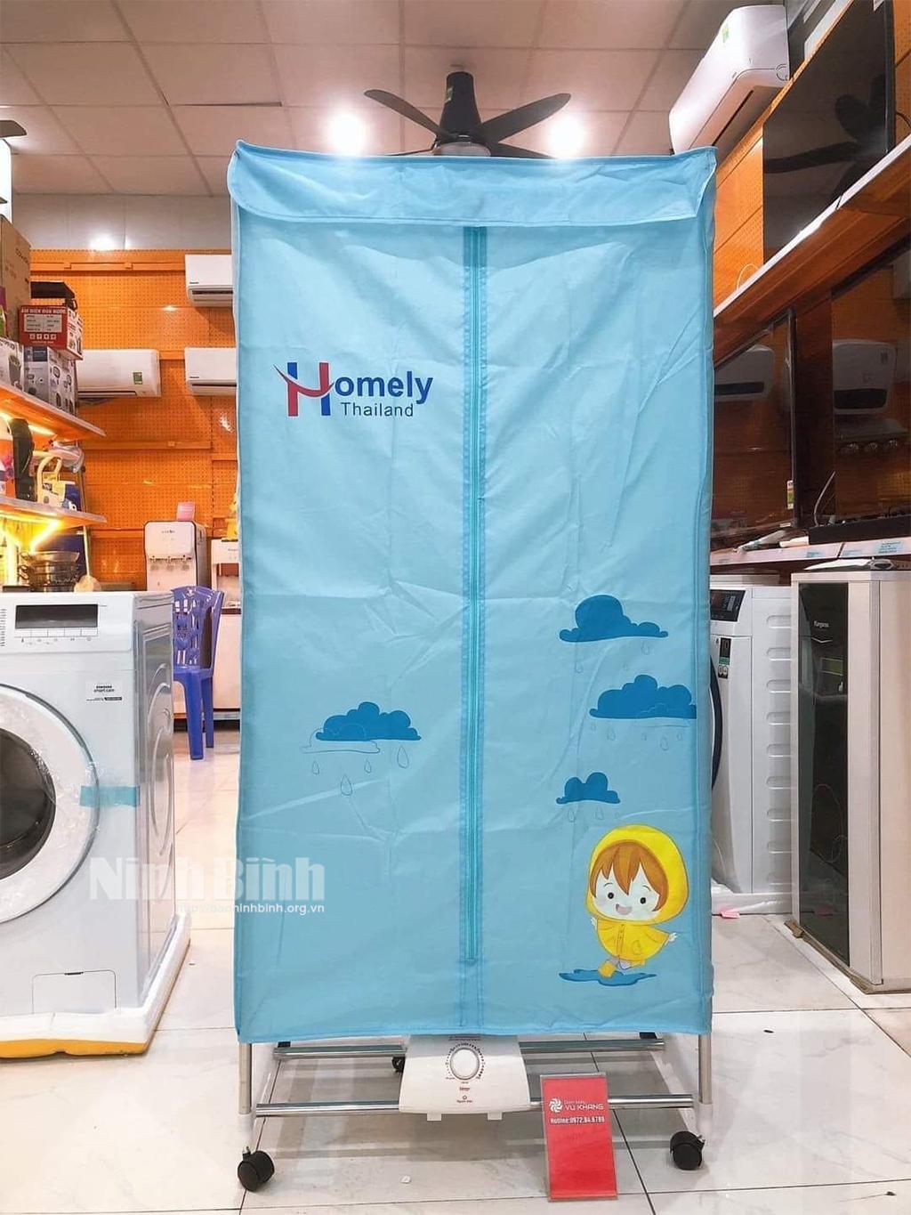 Sôi động thị trường máy hút ẩm, tủ sấy khi trời nồm