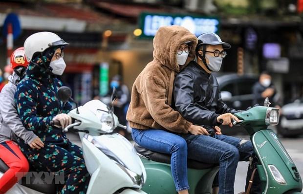 Các tỉnh khu vực Bắc Bộ đón gió mùa Đông Bắc vào chiều tối 13/2