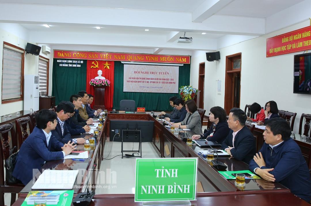 Hội nghị trực tuyến toàn quốc triển khai các chính sách tín dụng ưu đãi thực hiện Nghị quyết số 11/NQ-CP của Chính phủ