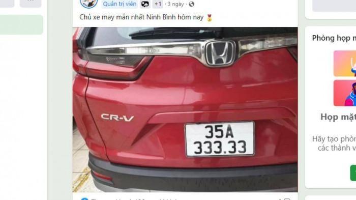 Đưa tin sai về biển số xe 33333 ở Ninh Bình, thanh niên bị phạt 7,5 triệu