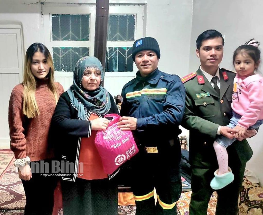 Người con Ninh Bình làm nhiệm vụ cứu hộ ở Thổ Nhĩ Kỳ