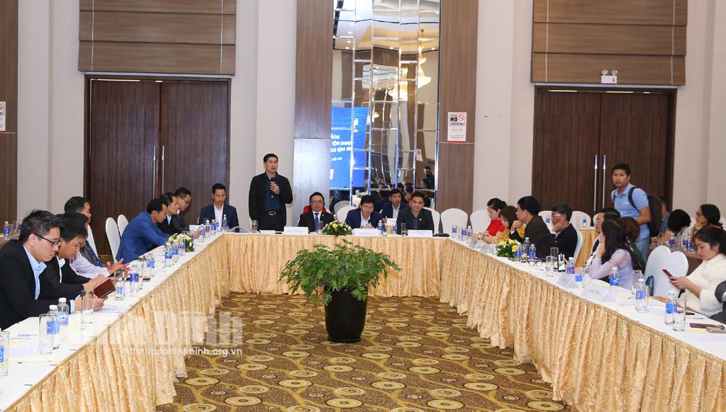 Trung ương Hội Doanh nhân trẻ Việt Nam làm việc với Hội Doanh nhân trẻ tỉnh Ninh Bình