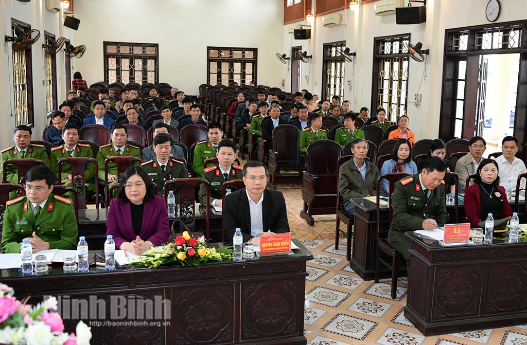 Yên Khánh triển khai công tác xây dựng phong trào toàn dân bảo vệ ANTQ năm 2023