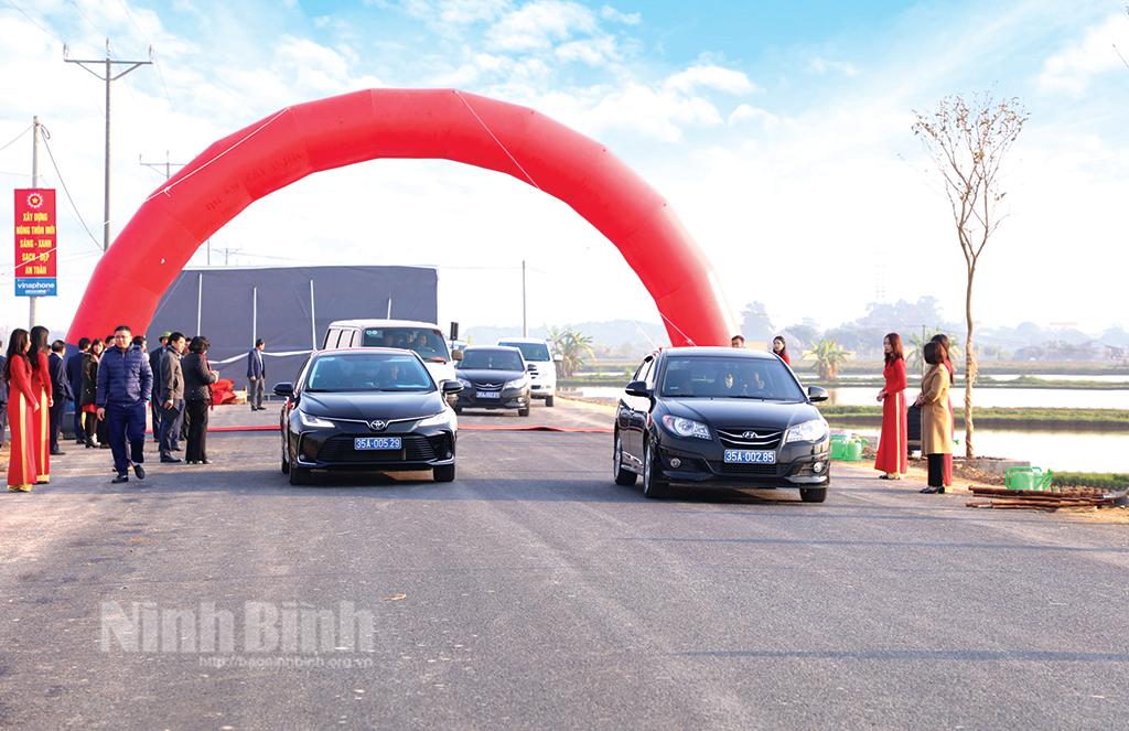 Dự án xây dựng tuyến đường kết nối Quốc lộ 12B với Quốc lộ 21B: Công trình tiêu biểu về cải cách thủ tục hành chính và rút ngắn thời gian thi công