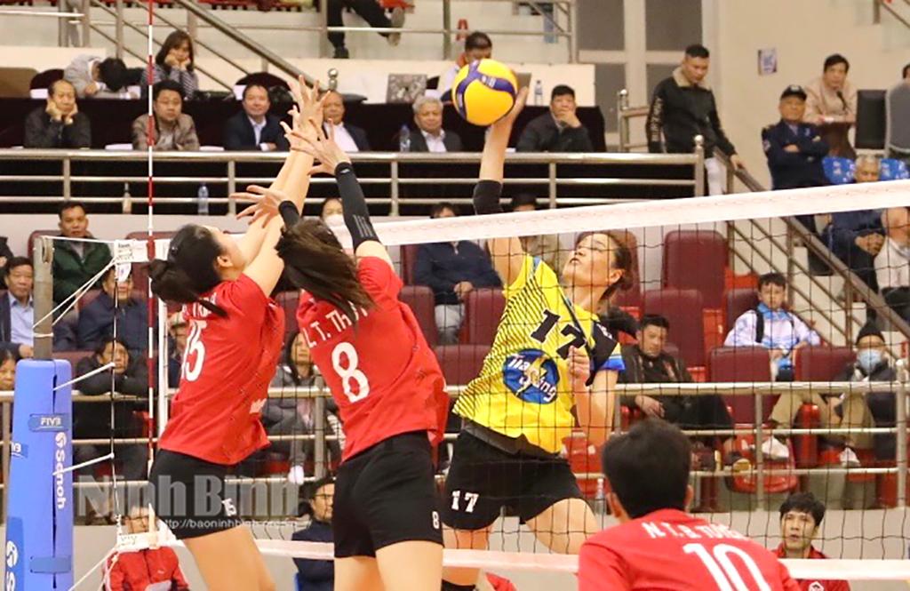 Hai đội bóng chuyền Ninh Bình sẵn sàng vào đường đua Vòng I Giải bóng chuyền vô địch quốc gia 2023