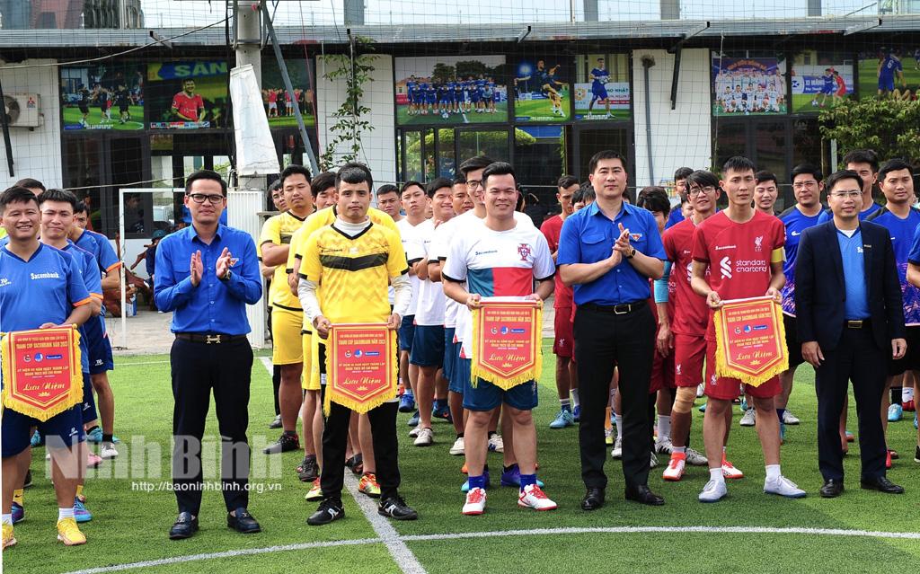 Khai mạc Giải bóng đá thanh niên lần thứ 2 tranh Cúp Sacombank