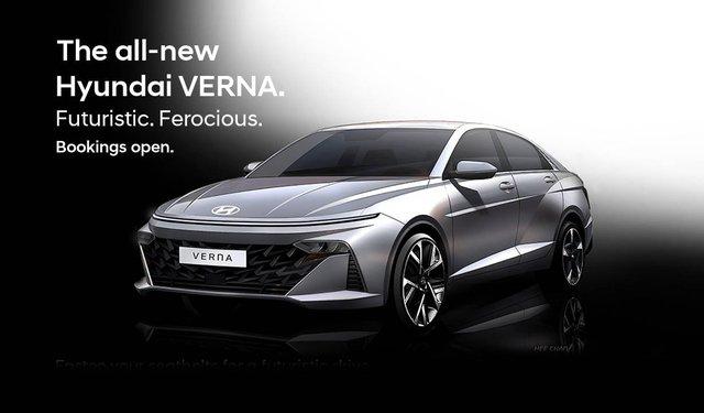 Hyundai Accent 2023 lộ kiểu dáng thiết kế