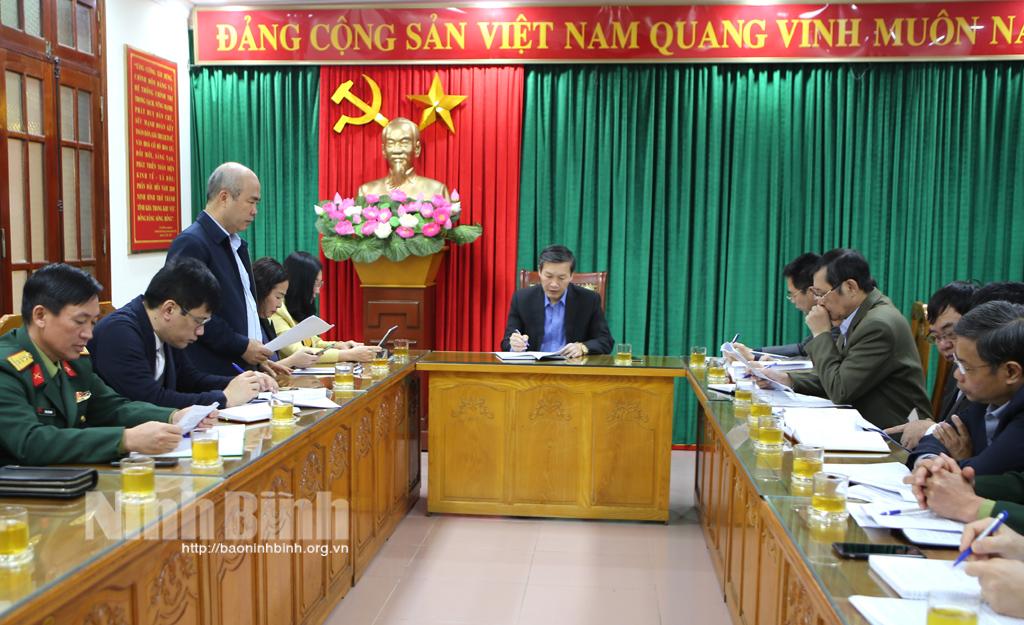 Giao ban công tác báo chí, tuyên truyền tháng 2