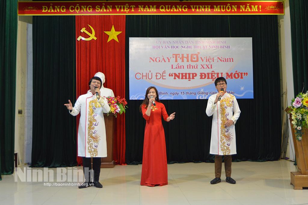 Tổ chức Ngày thơ Việt Nam lần thứ XXI với chủ đề "Nhịp điệu mới"
