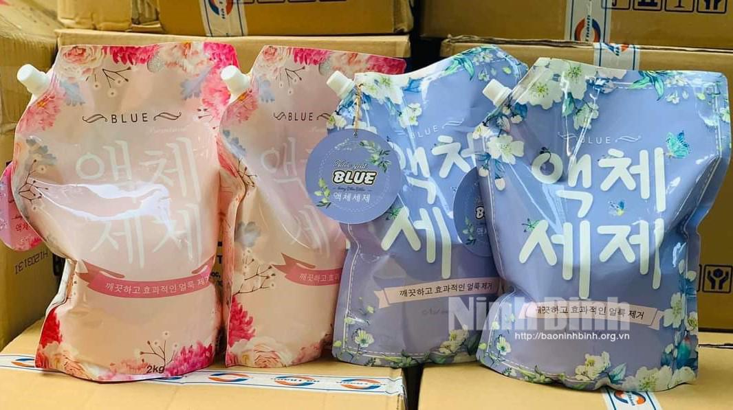 Nước giặt- sản phẩm được nhiều gia đình sử dụng