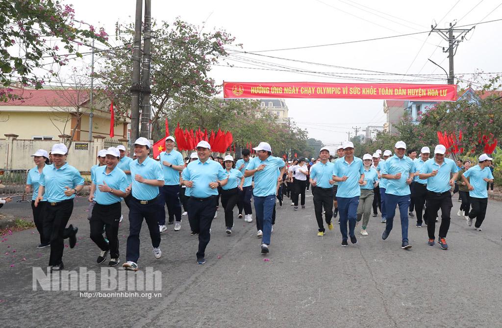 Các địa phương hưởng ứng Ngày chạy Olympic vì sức khỏe toàn dân