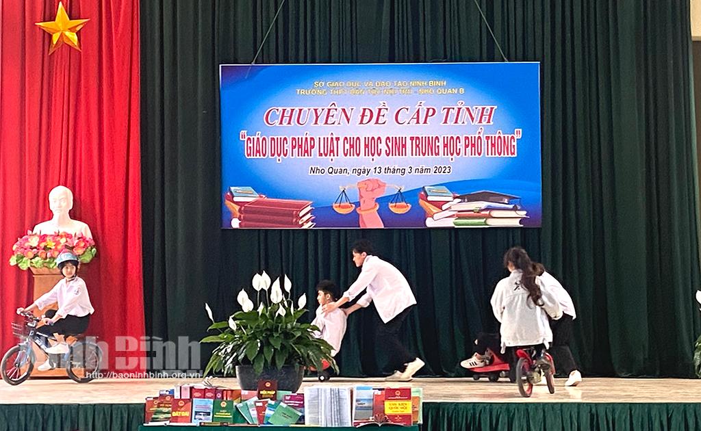 Chuyên đề cấp tỉnh "Giáo dục pháp luật cho học sinh THPT"
