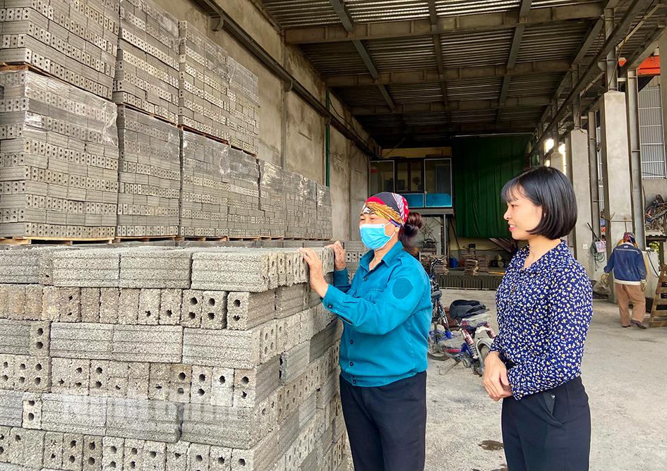 Phụ nữ Ninh An giúp nhau phát triển kinh tế