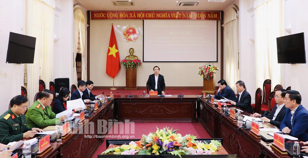 Hội đồng Thi đua khen thưởng tỉnh triển khai nhiệm vụ công tác năm 2023