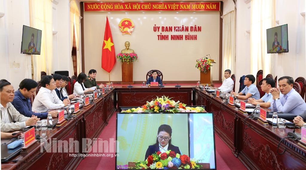 Hội nghị giao ban trực tuyến toàn quốc công tác phi chính phủ nước ngoài