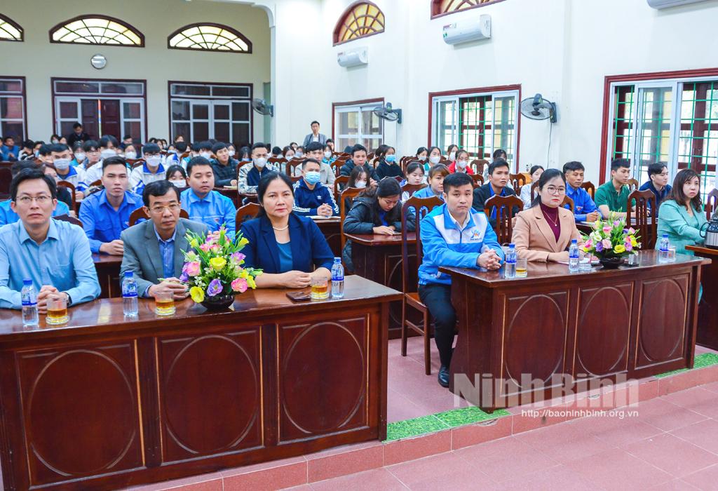 Nho Quan khai giảng lớp bồi dưỡng nhận thức về Đảng khóa II, năm 2023