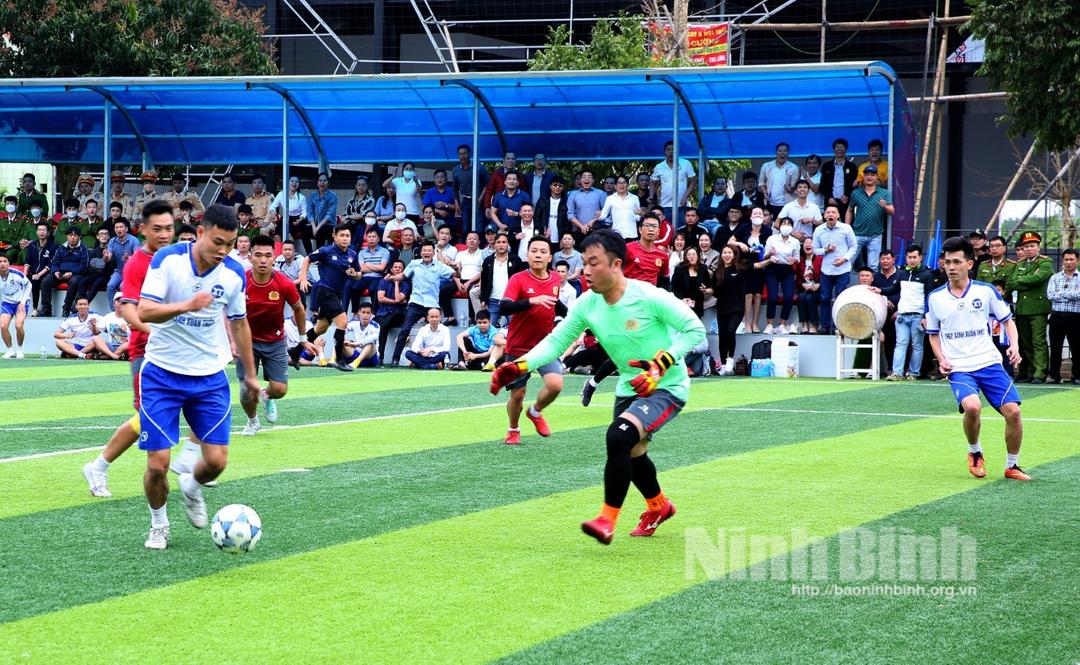 Công an thành phố Ninh Bình vô địch Giải bóng đá tuổi trẻ Công an tỉnh mở rộng năm 2023