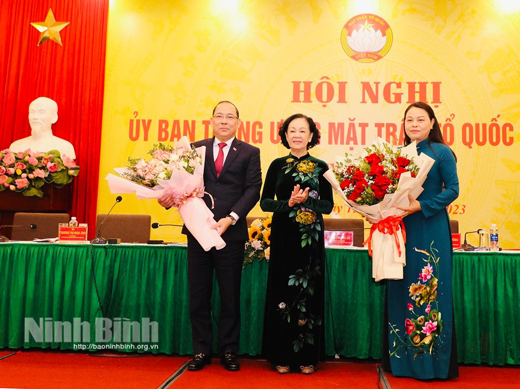 Đồng chí Bí thư Tỉnh ủy Ninh Bình được hiệp thương cử giữ chức Phó Chủ tịch - Tổng thư ký Ủy ban Trung ương MTTQ Việt Nam