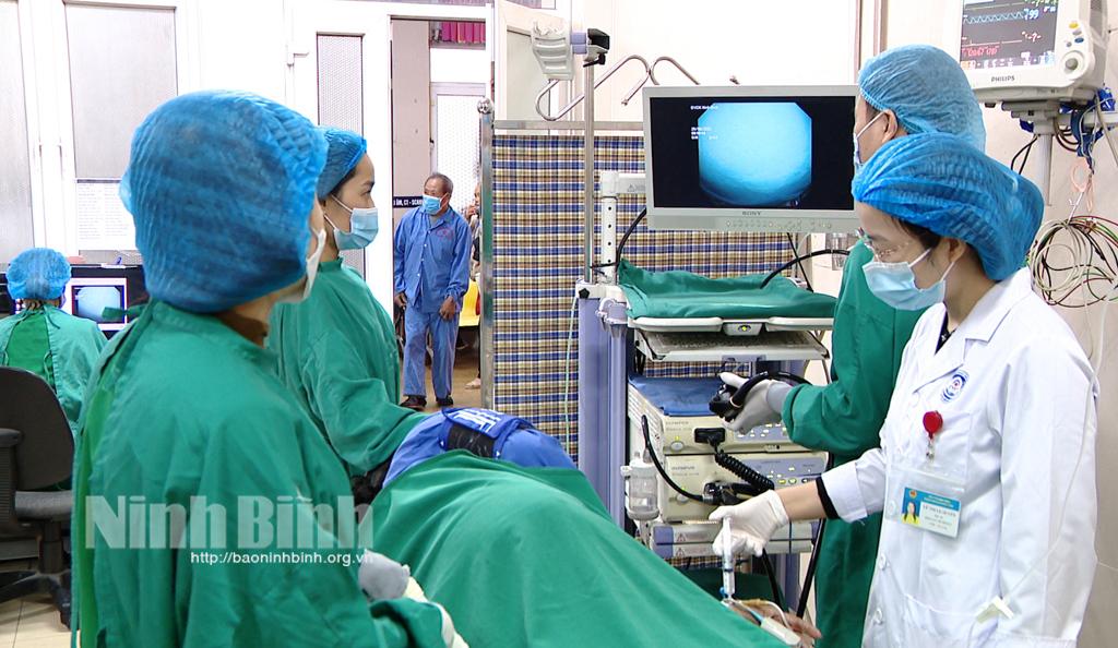 Bệnh viện Đa khoa Ninh Bình chú trọng phát triển kỹ thuật mới, chuyên sâu