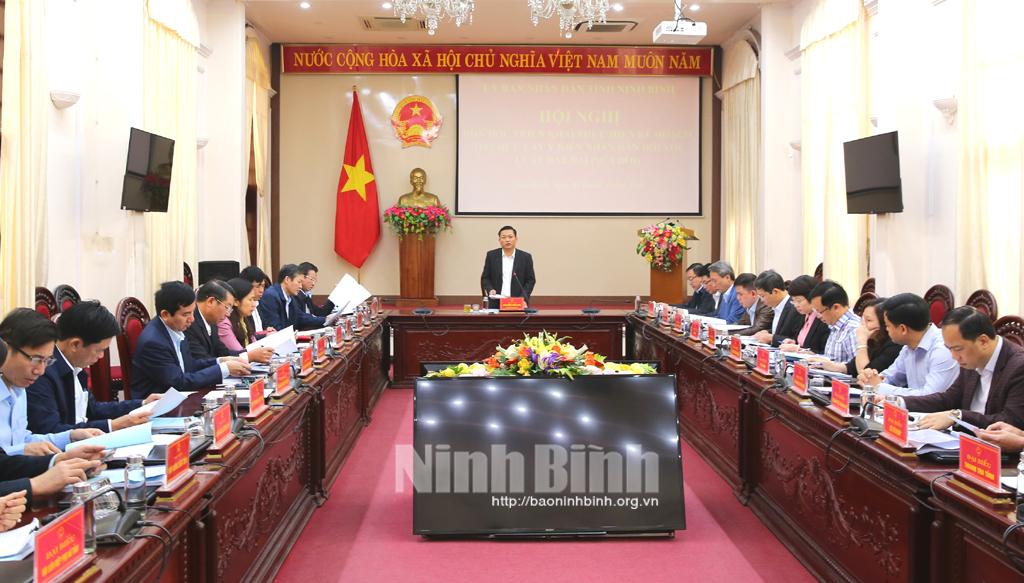 Hội nghị tọa đàm và đôn đốc triển khai thực hiện Kế hoạch lấy ý kiến Nhân dân đối với dự thảo Luật đất đai (sửa đổi)