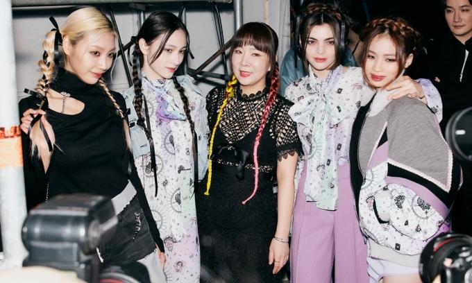 Mẫu nhí Bảo Hà trình diễn tại Seoul Fashion Week