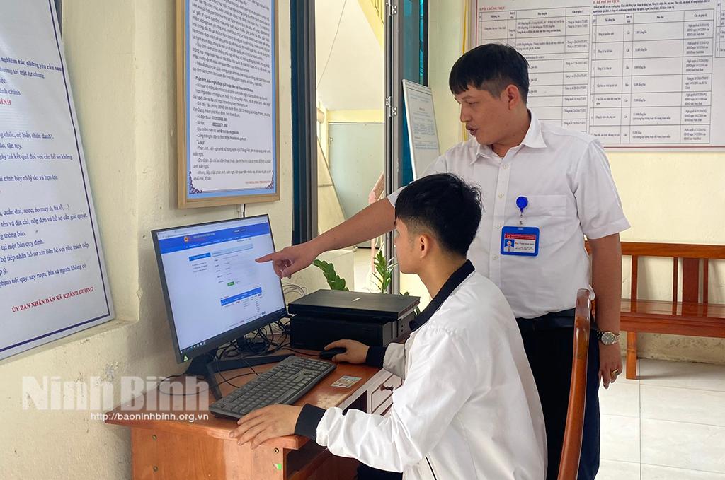 Yên Mô: Tạo bước đột phá trong cải cách hành chính
