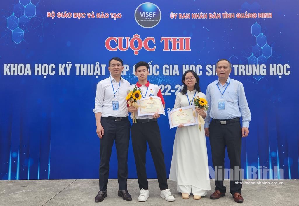 Dự án bảo vệ môi trường giành giải quốc gia của học sinh Trường THPT Ninh Bình-Bạc Liêu