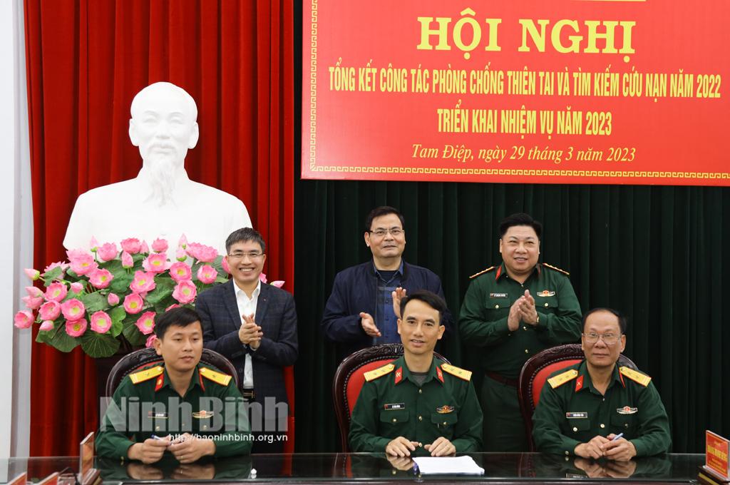 Tam Điệp triển khai phương án phòng, chống thiên tai và tìm kiếm cứu nạn năm 2023