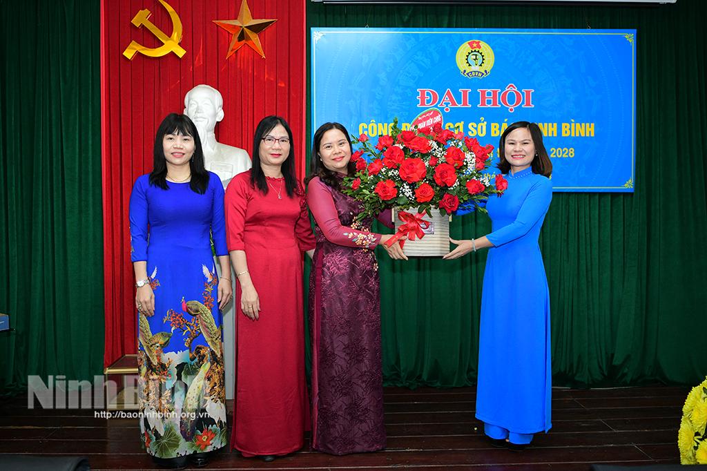 Đại hội Công đoàn cơ sở Báo Ninh Bình lần thứ XI, nhiệm kỳ 2023 - 2028