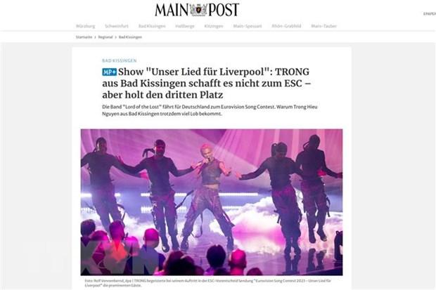 Trọng Hiếu làm nên lịch sử khi vào chung kết Eurovision Song Contest