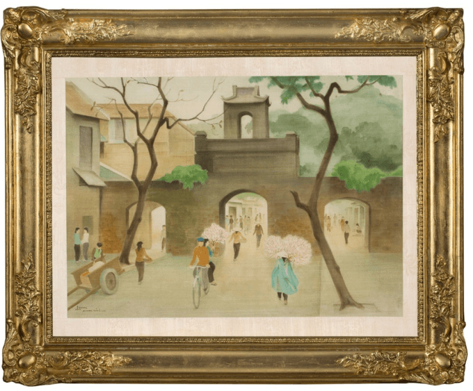 Tranh Ô Quan Chưởng giá hơn 100 nghìn euro