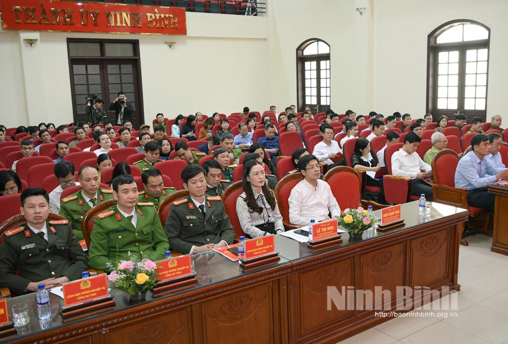 Thành phố Ninh Bình triển khai phong trào "Toàn dân bảo vệ an ninh Tổ quốc" năm 2023