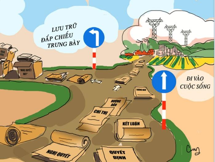 Vì sao nghị quyết thì hay, thực hiện lại "gay trăm bề" ?