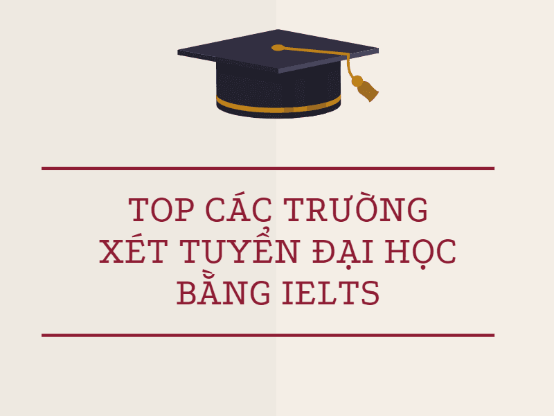 Top 10 trường xét tuyển Đại học bằng IELTS mới nhất