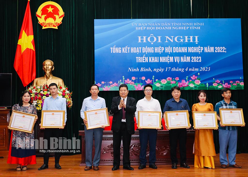 Hiệp hội Doanh nghiệp tỉnh triển khai nhiệm vụ trọng tâm năm 2023