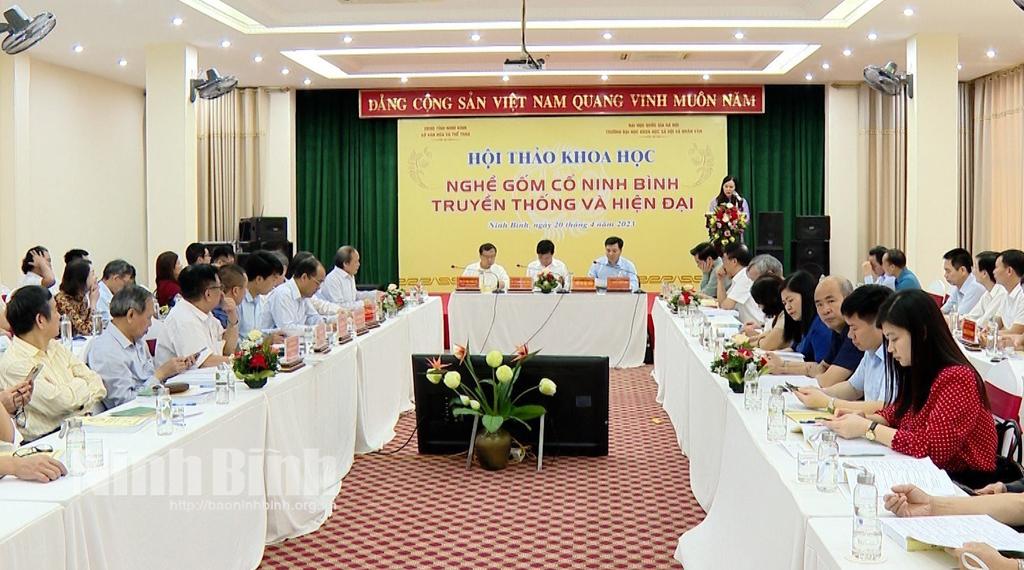 Hội thảo "Nghề gốm cổ Ninh Bình- Truyền thống và hiện đại"