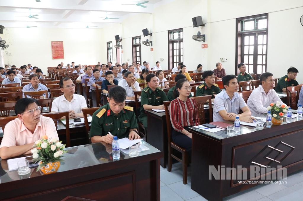 Kim Sơn triển khai nhiệm vụ phòng, chống thiên tai và tìm kiếm cứu nạn năm 2023