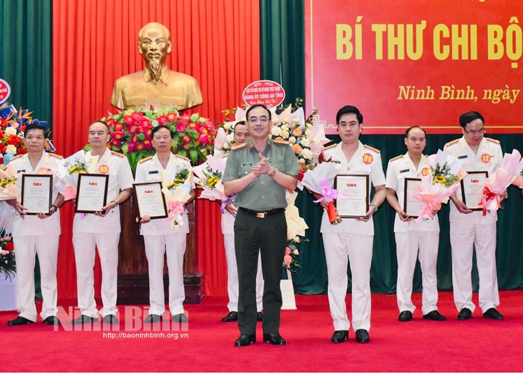 Công an tỉnh tổ chức Hội thi "Bí thư chi bộ giỏi cấp trên cơ sở năm 2023"