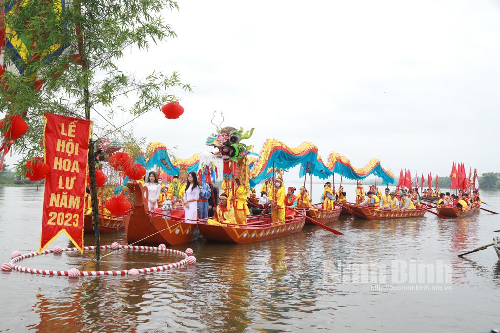 Nghi lễ rước nước tại Lễ hội Hoa Lư 2023