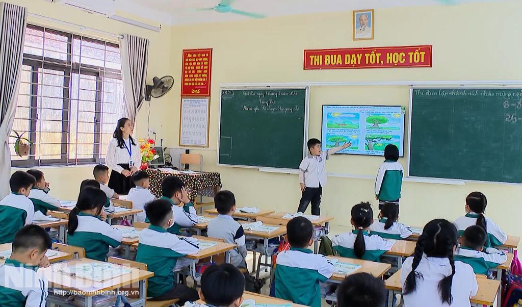 Kim Sơn tích cực ứng dụng công nghệ thông tin trong dạy và học