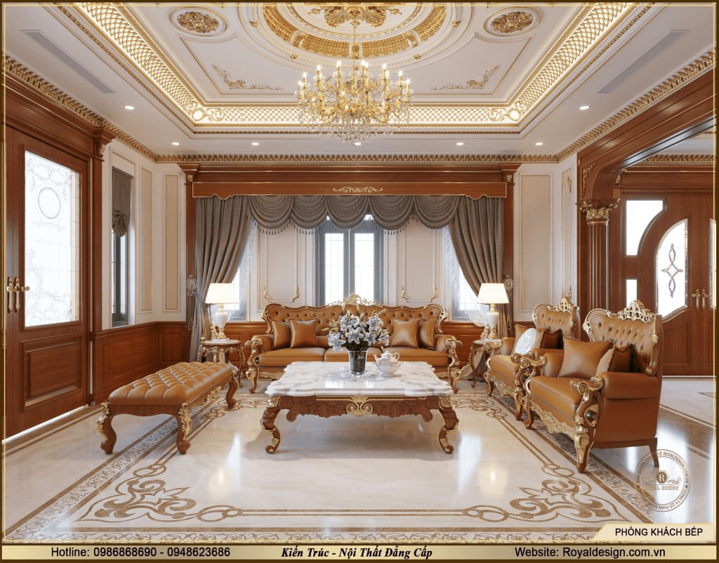 Công ty Kiến trúc nội thất Royal Design có phải công ty hàng đầu về phong cách tân cổ điển