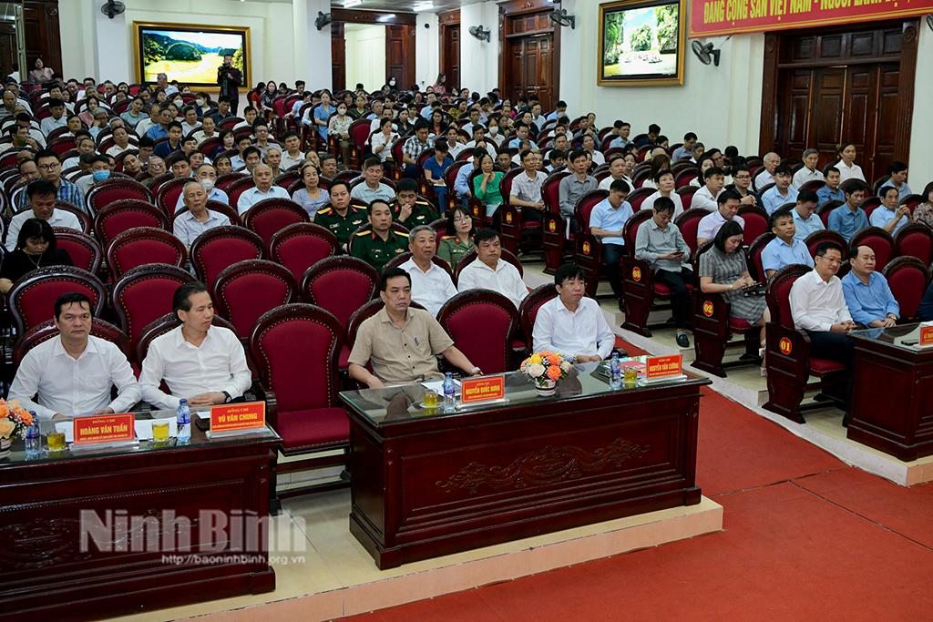 Huyện ủy Hoa Lư sơ kết 2 năm thực hiện Kết luận số 01 của Bộ Chính trị