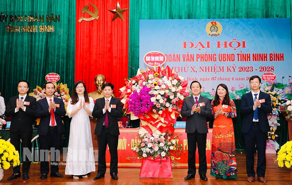 Đại hội Công đoàn Văn phòng UBND tỉnh nhiệm kỳ 2023 - 2028